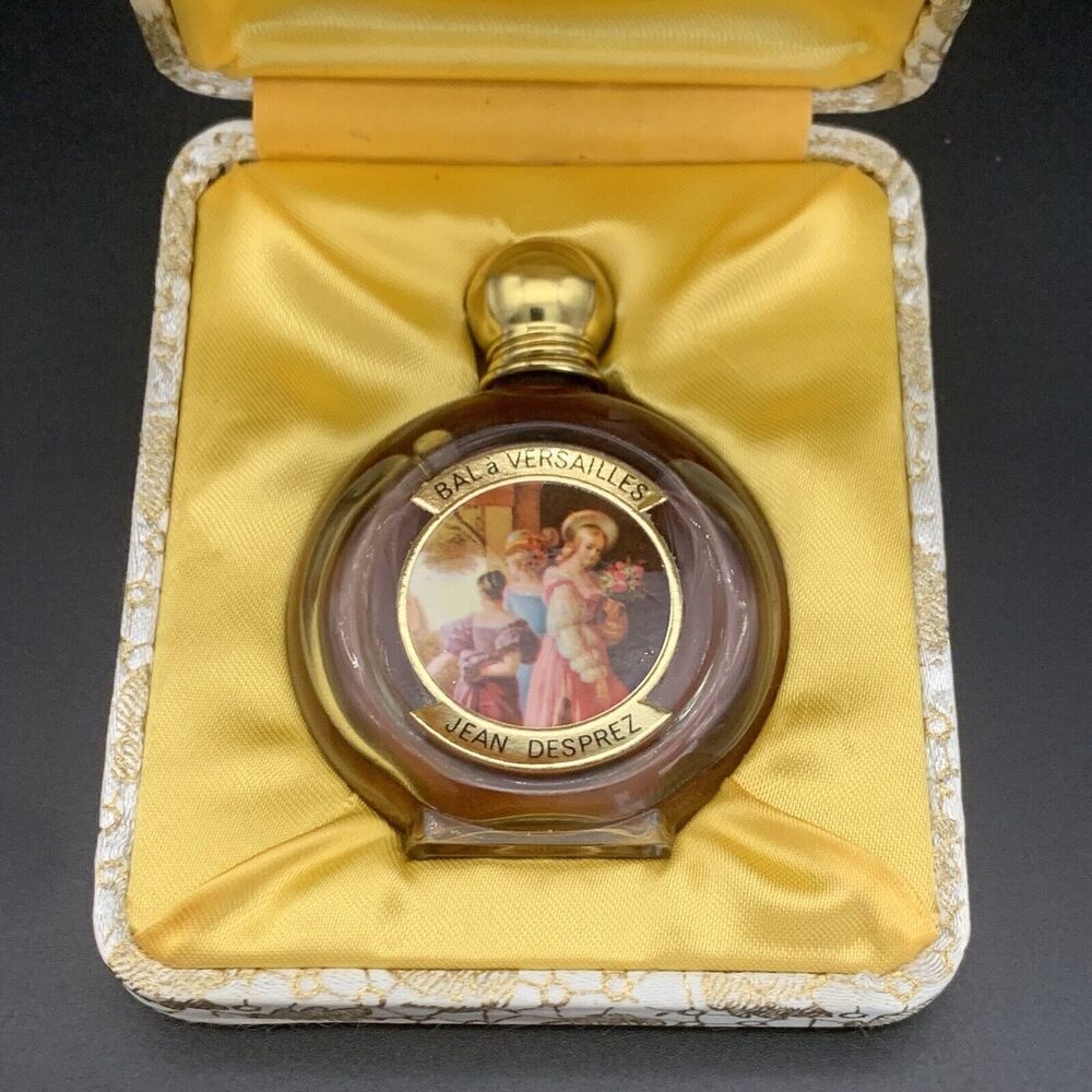 USED Vintage Bal A Versailles Jean Desprez Pure Perfume Presentation Box 1/2oz